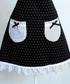 Tablier de cuisine noir jupe