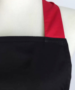 Tablier dentelle noir