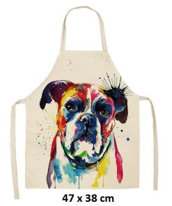 Tablier motif chien