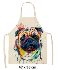 Tablier motif chien