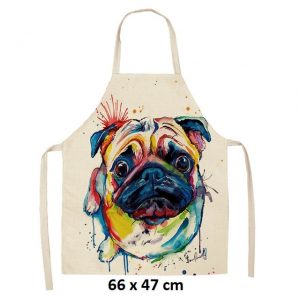 Tablier motif chien