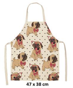 Tablier motif chien