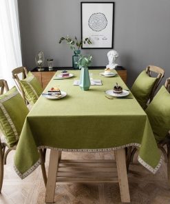 Nappe vert anis