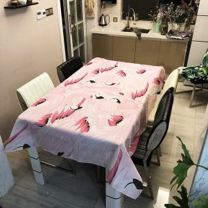 Nappe flamant rose