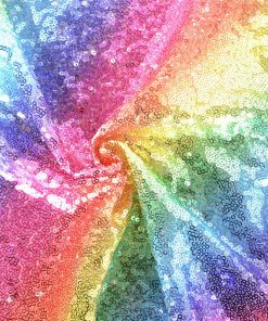 Chemin de table arc-en-ciel