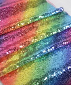 Chemin de table arc-en-ciel